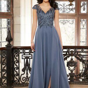 MGNY 72605 Slate Mother of the Bride/Groom Size 14